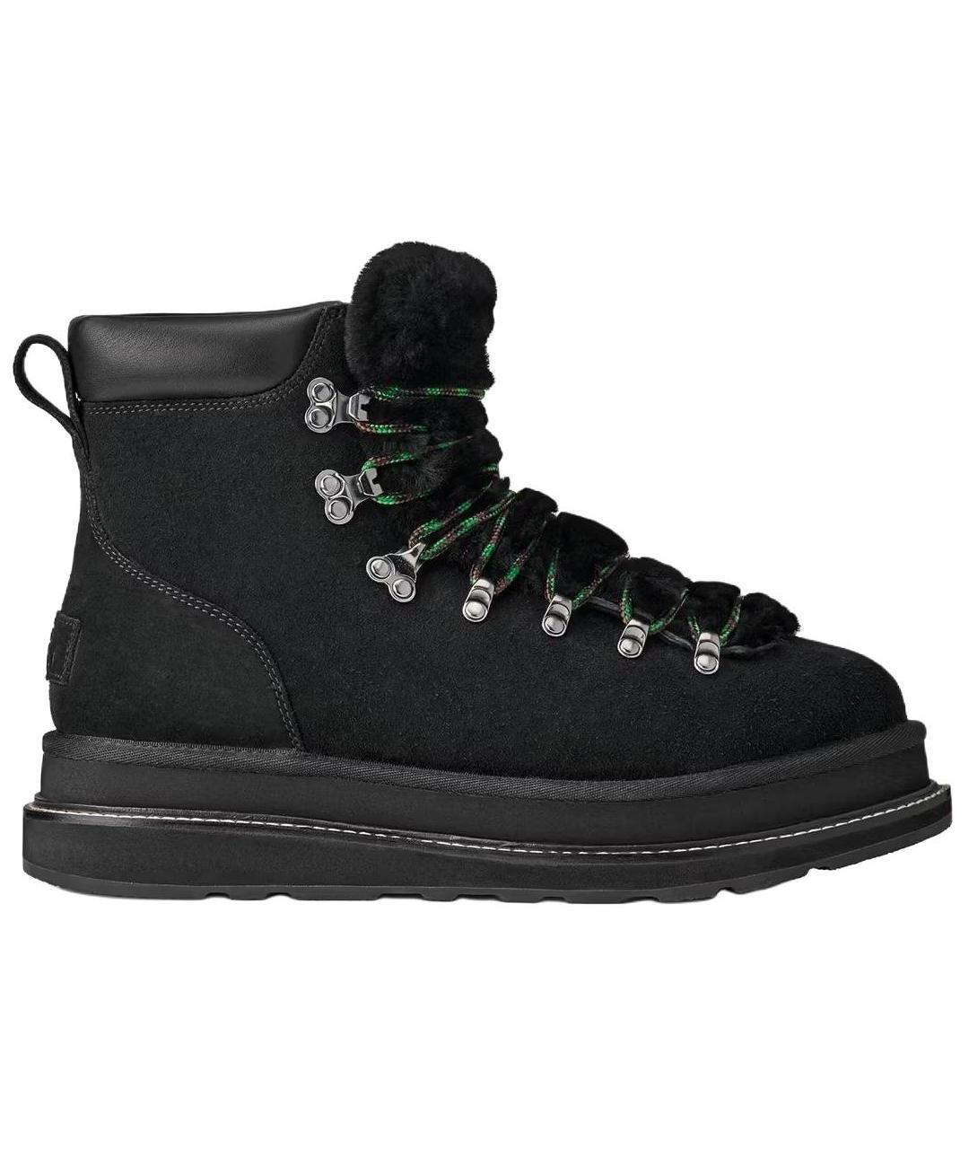 UGG AUSTRALIA Черные ботинки, фото 1