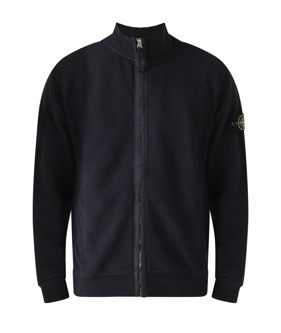 STONE ISLAND Темно-синяя куртка, фото 1