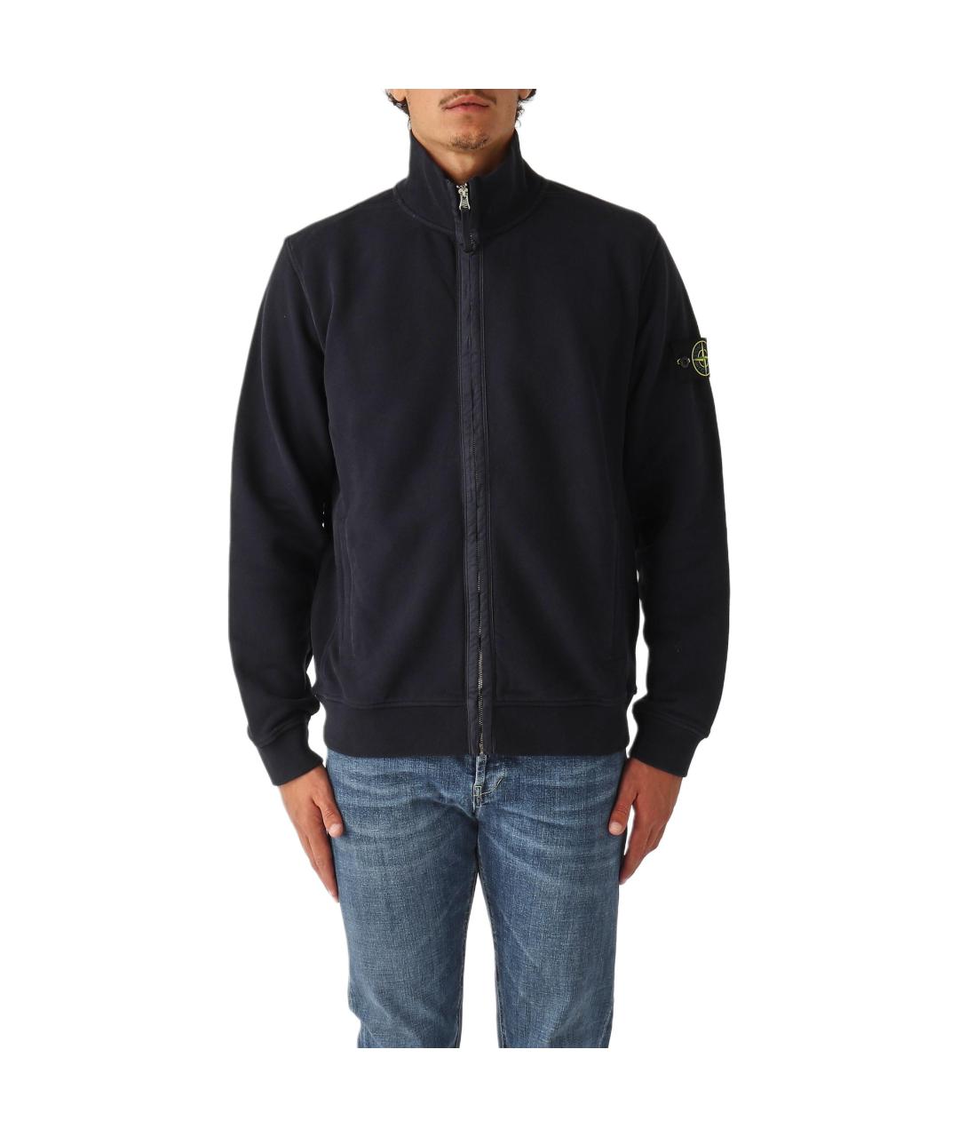 STONE ISLAND Темно-синяя куртка, фото 6