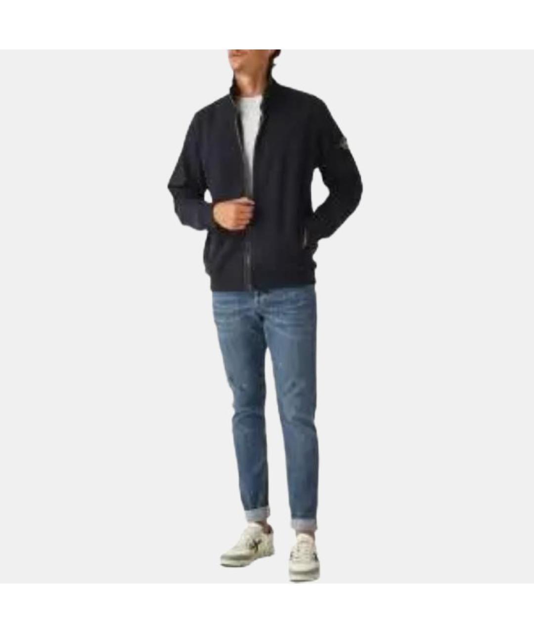 STONE ISLAND Темно-синяя куртка, фото 5