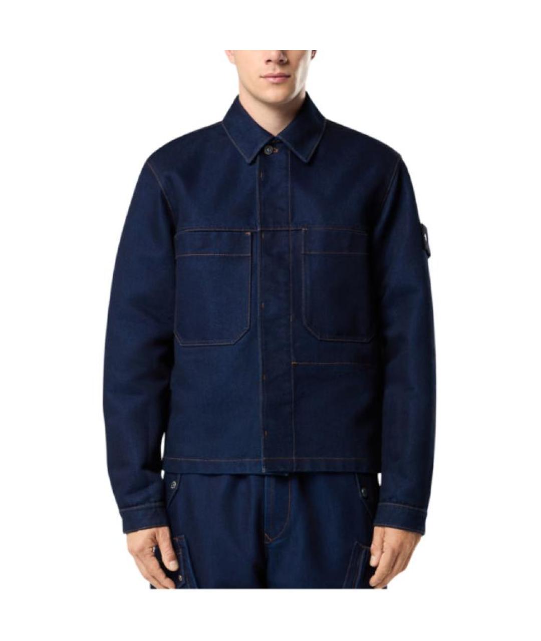 STONE ISLAND Синяя куртка, фото 3