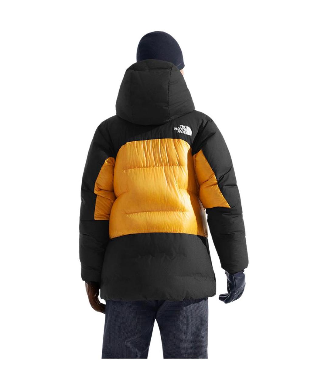 THE NORTH FACE Золотой пуховик, фото 3
