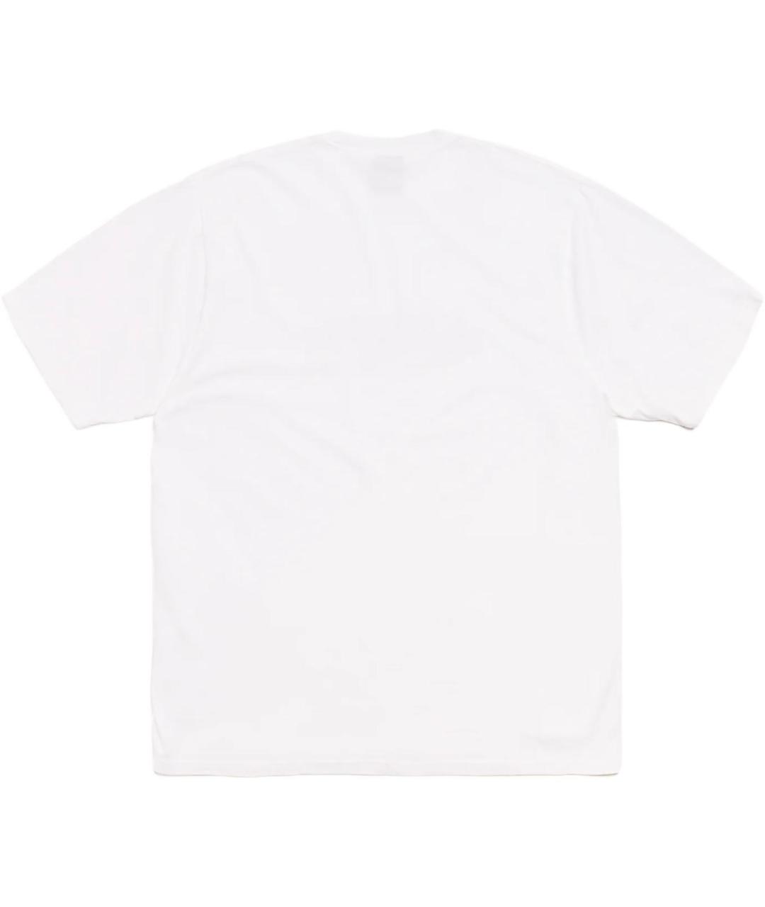 STUSSY Белая футболка, фото 2