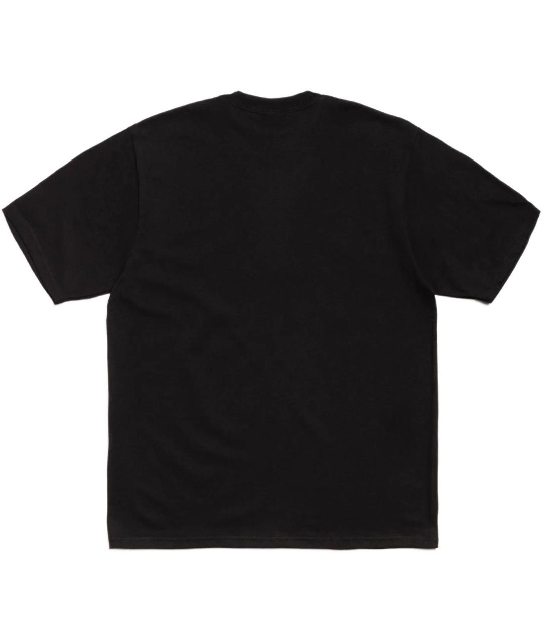 STUSSY Черная футболка, фото 2