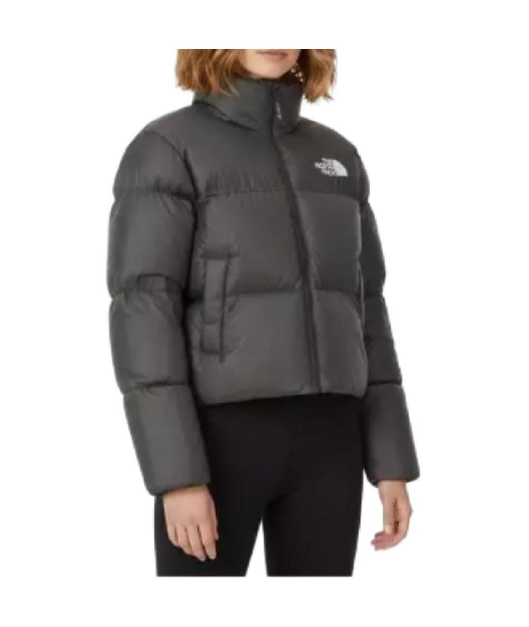 THE NORTH FACE Коричневая полиамидовая куртка, фото 5