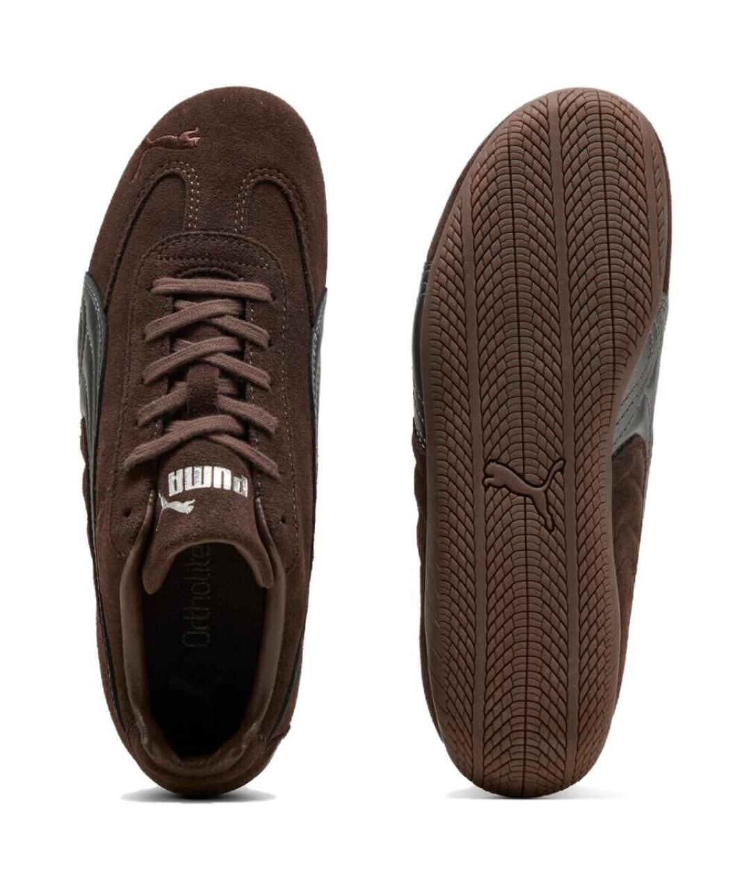 PUMA Коричневые низкие кроссовки / кеды, фото 5