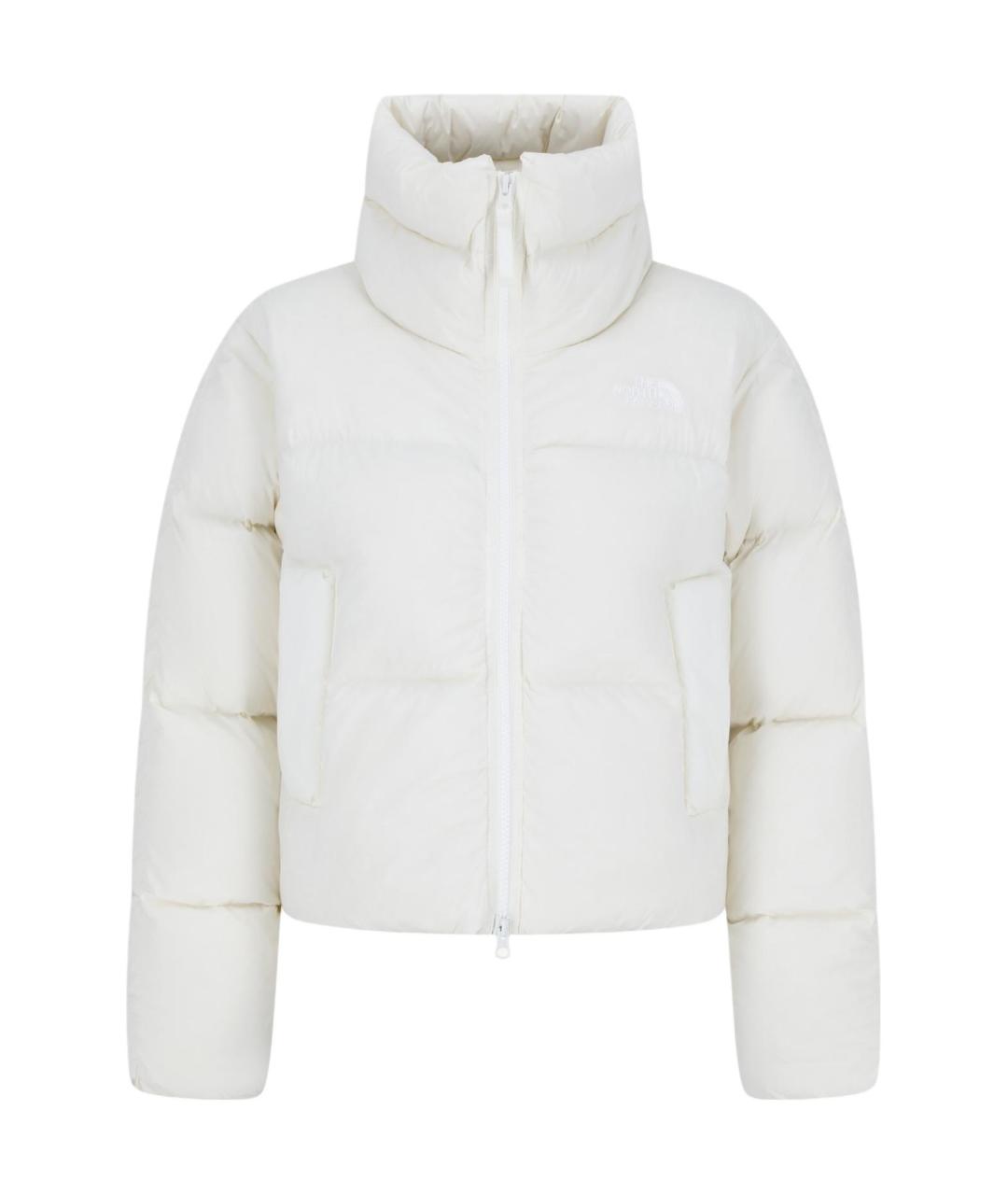 THE NORTH FACE Белая полиамидовая куртка, фото 1
