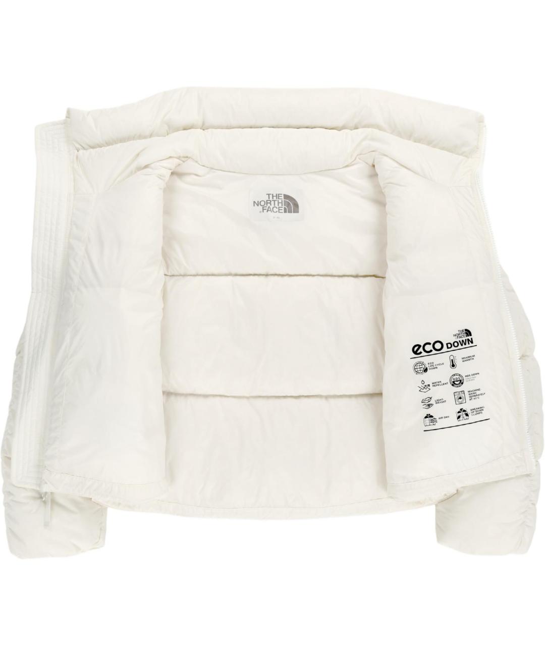 THE NORTH FACE Белая полиамидовая куртка, фото 3