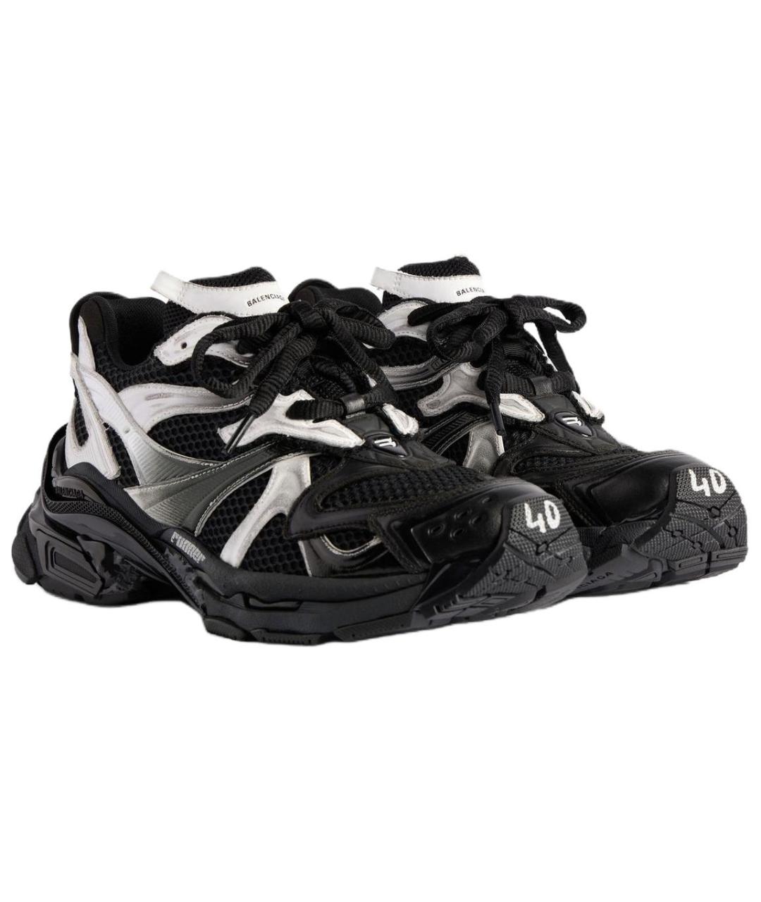 BALENCIAGA Черные кроссовки, фото 3