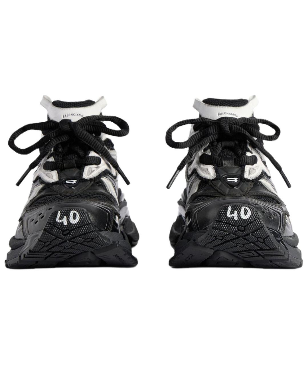 BALENCIAGA Черные кроссовки, фото 4