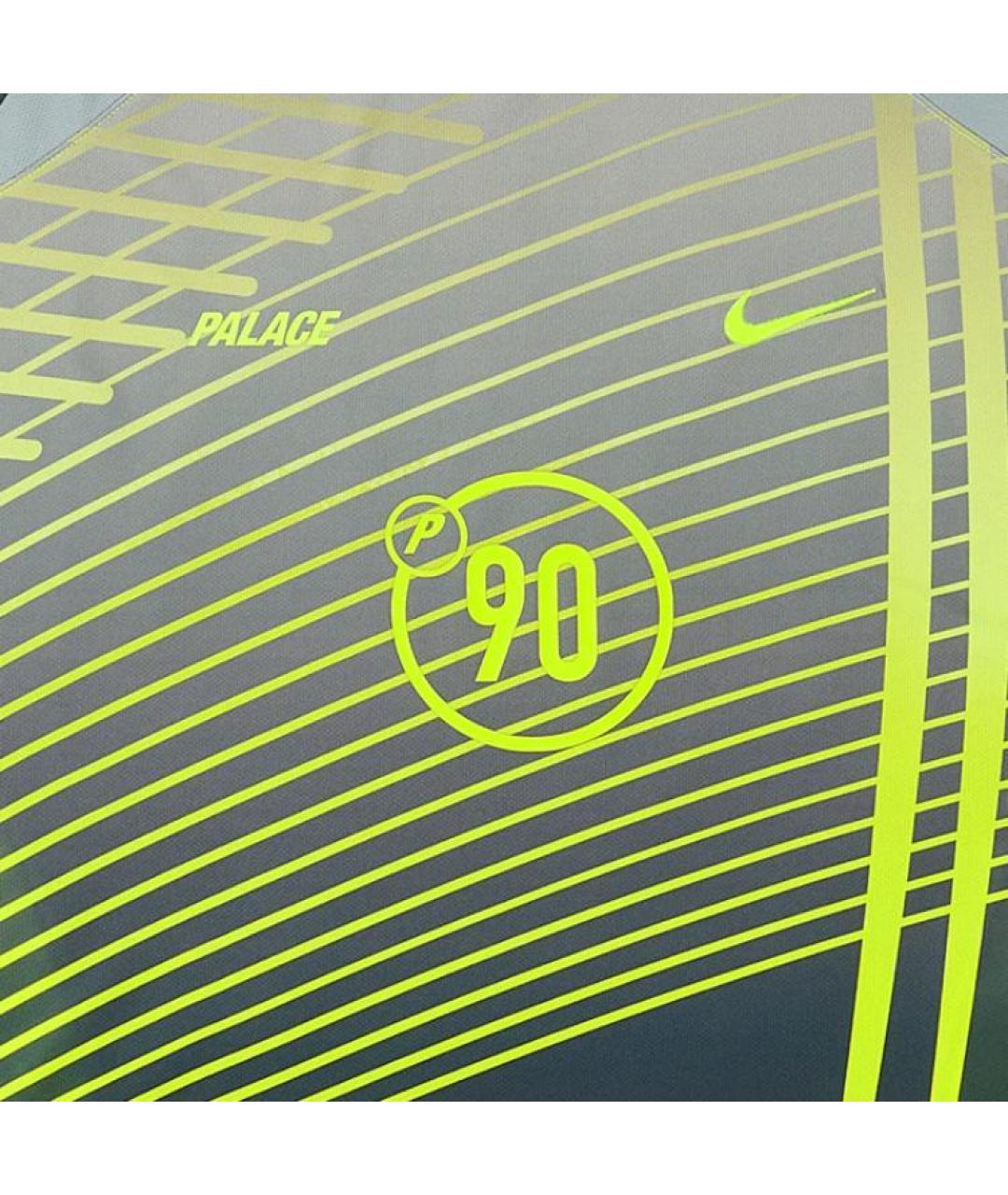 PALACE Серая синтетическая футболка, фото 3