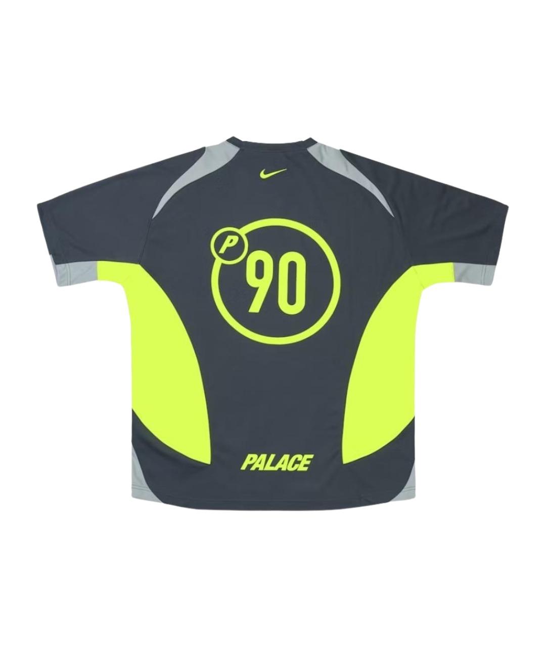 PALACE Серая синтетическая футболка, фото 1