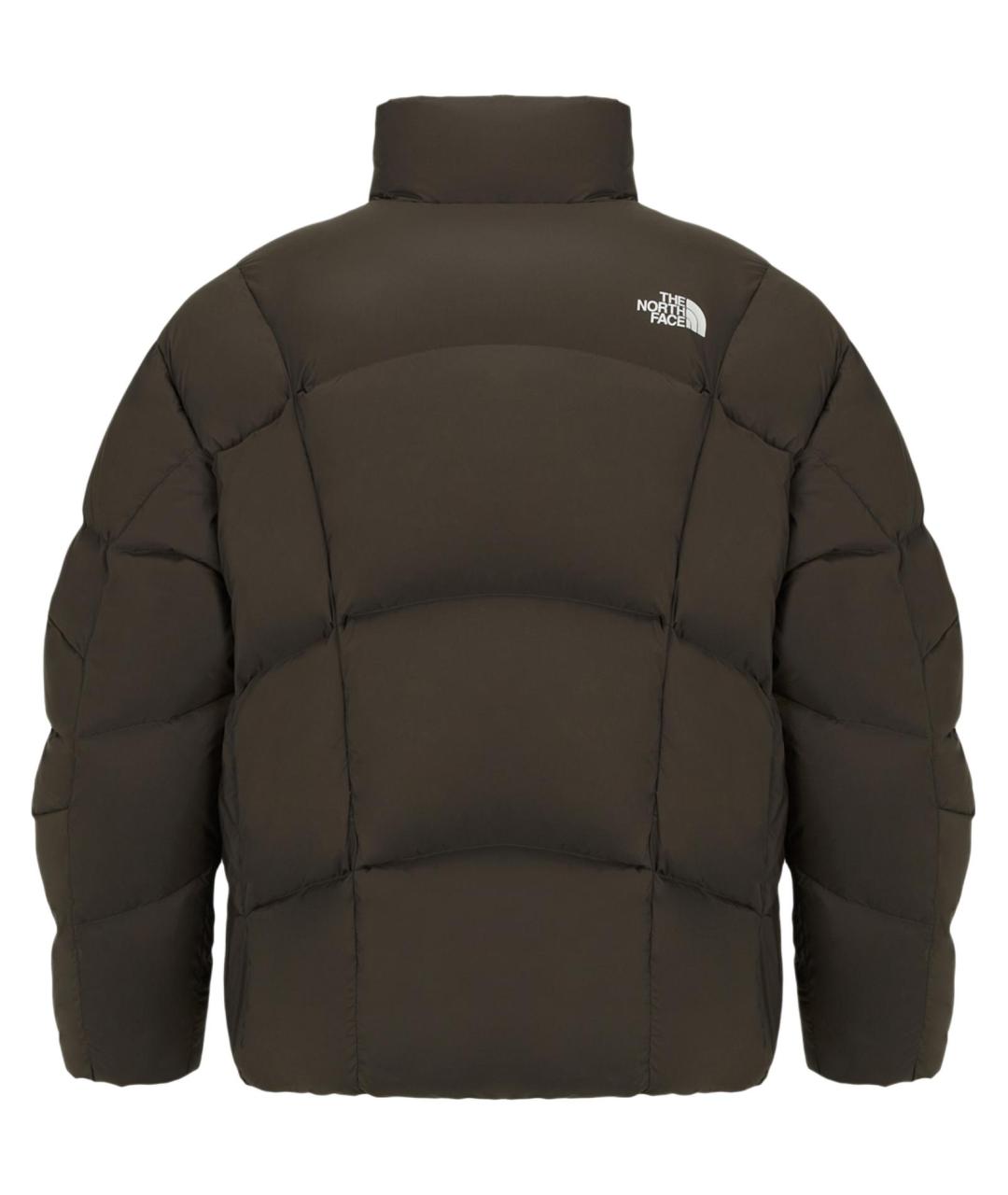 THE NORTH FACE Коричневый пуховик, фото 2