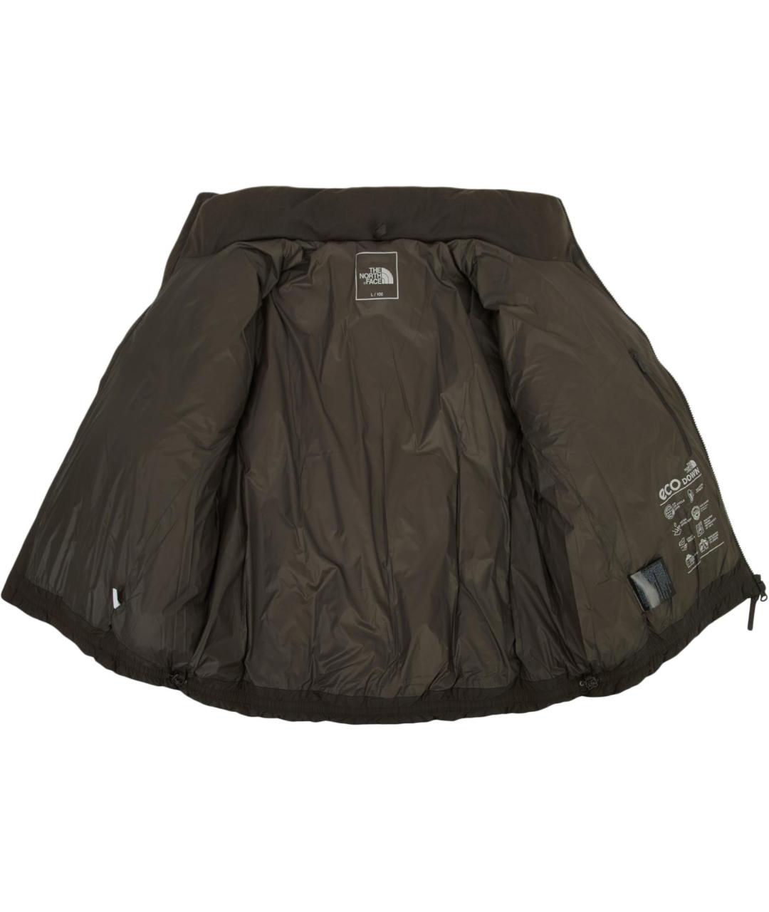 THE NORTH FACE Коричневый пуховик, фото 3