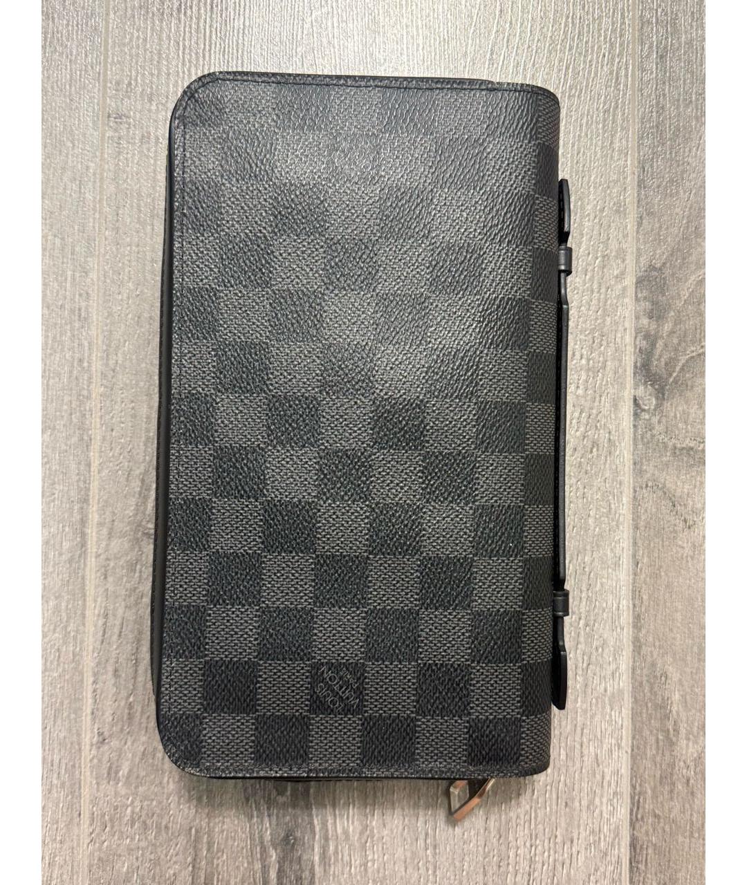 LOUIS VUITTON Черный кошелек, фото 2