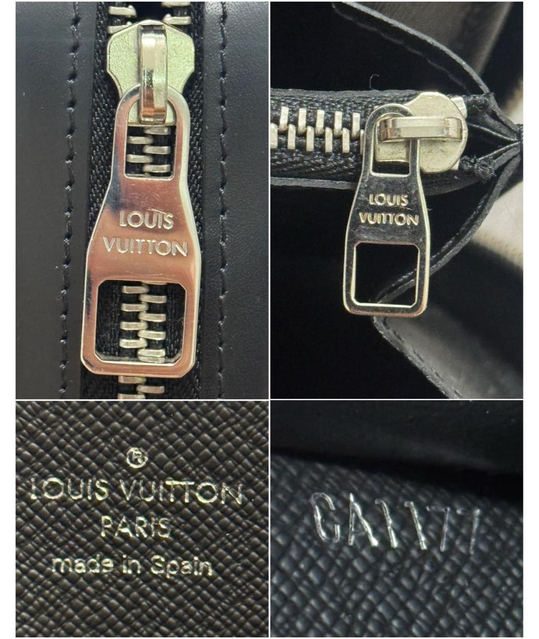 LOUIS VUITTON Черный кошелек, фото 6