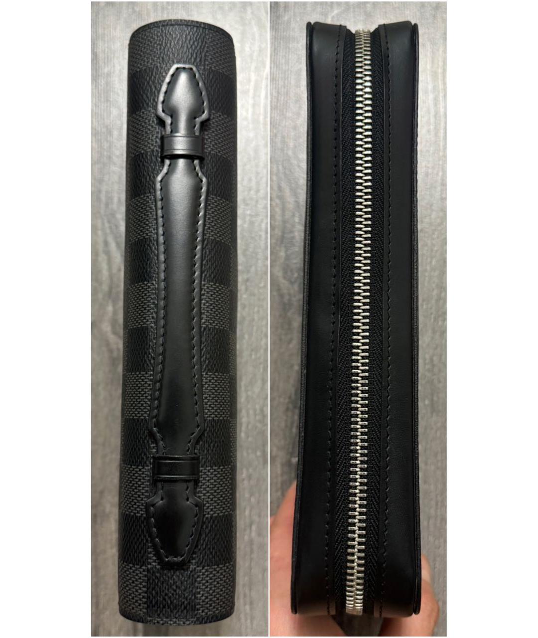 LOUIS VUITTON Черный кошелек, фото 3