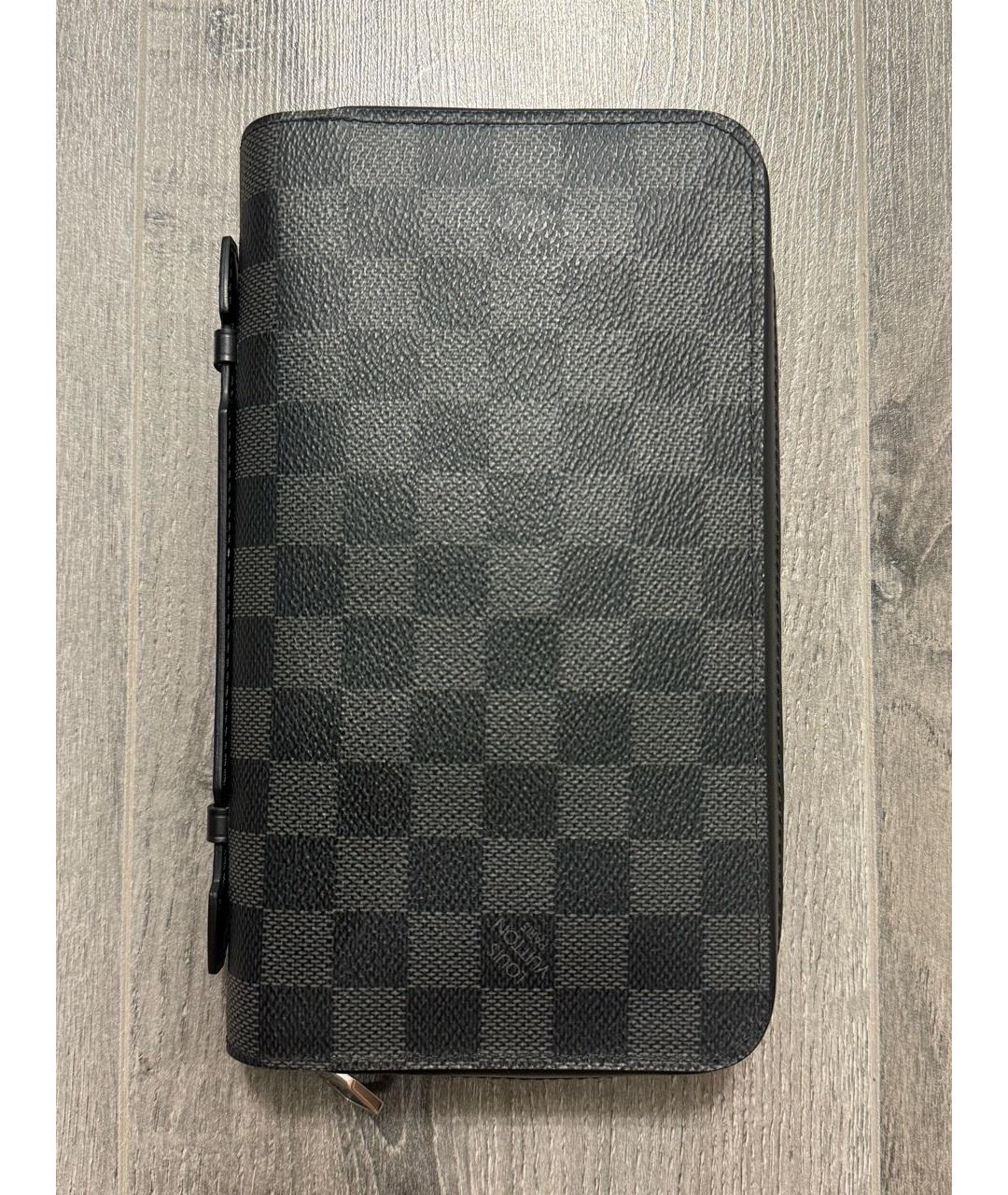 LOUIS VUITTON Черный кошелек, фото 9