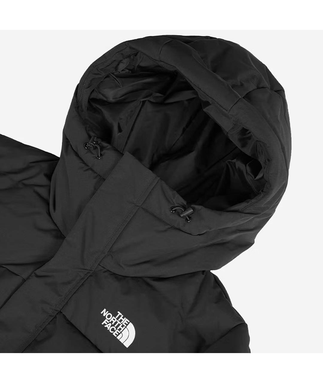 THE NORTH FACE Черный полиамидовый пуховик, фото 3