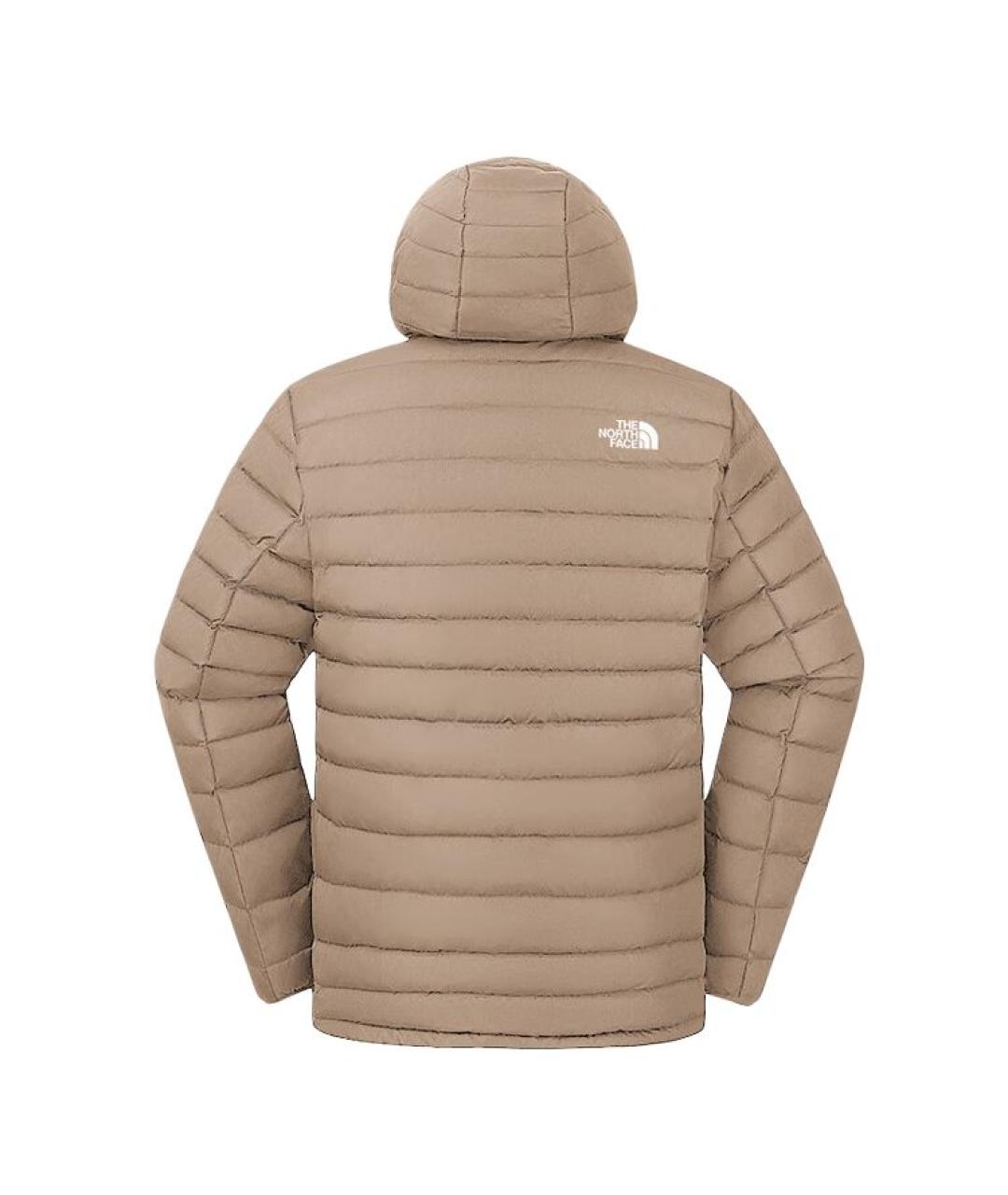 THE NORTH FACE Серый пуховик, фото 2