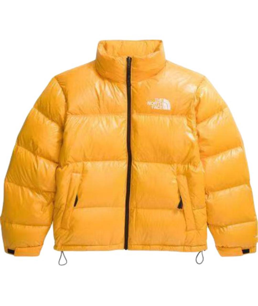 THE NORTH FACE Оранжевый полиамидовый пуховик, фото 1
