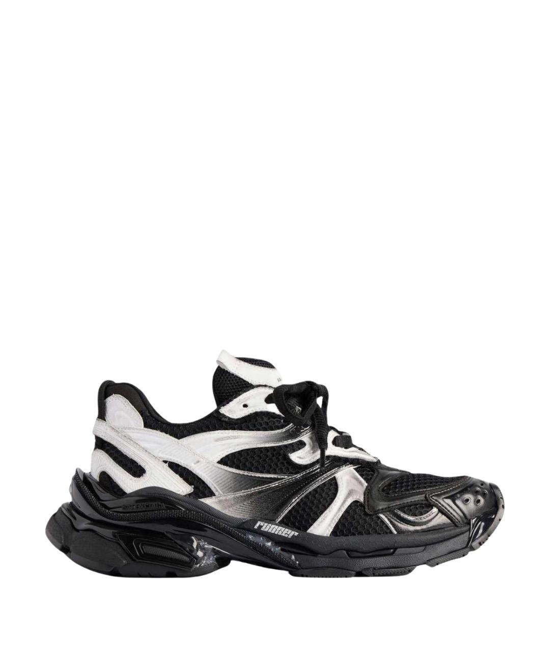 BALENCIAGA Черные высокие кроссовки / кеды, фото 1