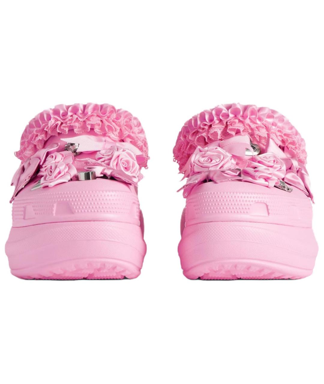 BALENCIAGA Розовые сабо, фото 4