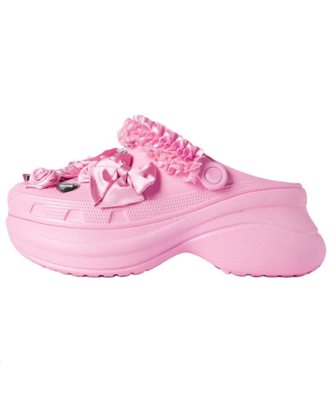 BALENCIAGA Розовые сабо, фото 2