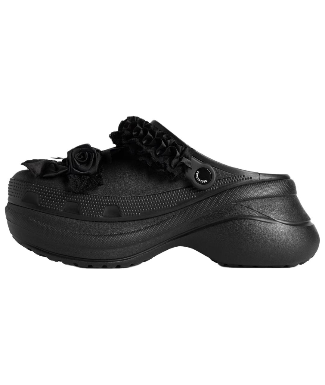 BALENCIAGA Черные сабо, фото 2