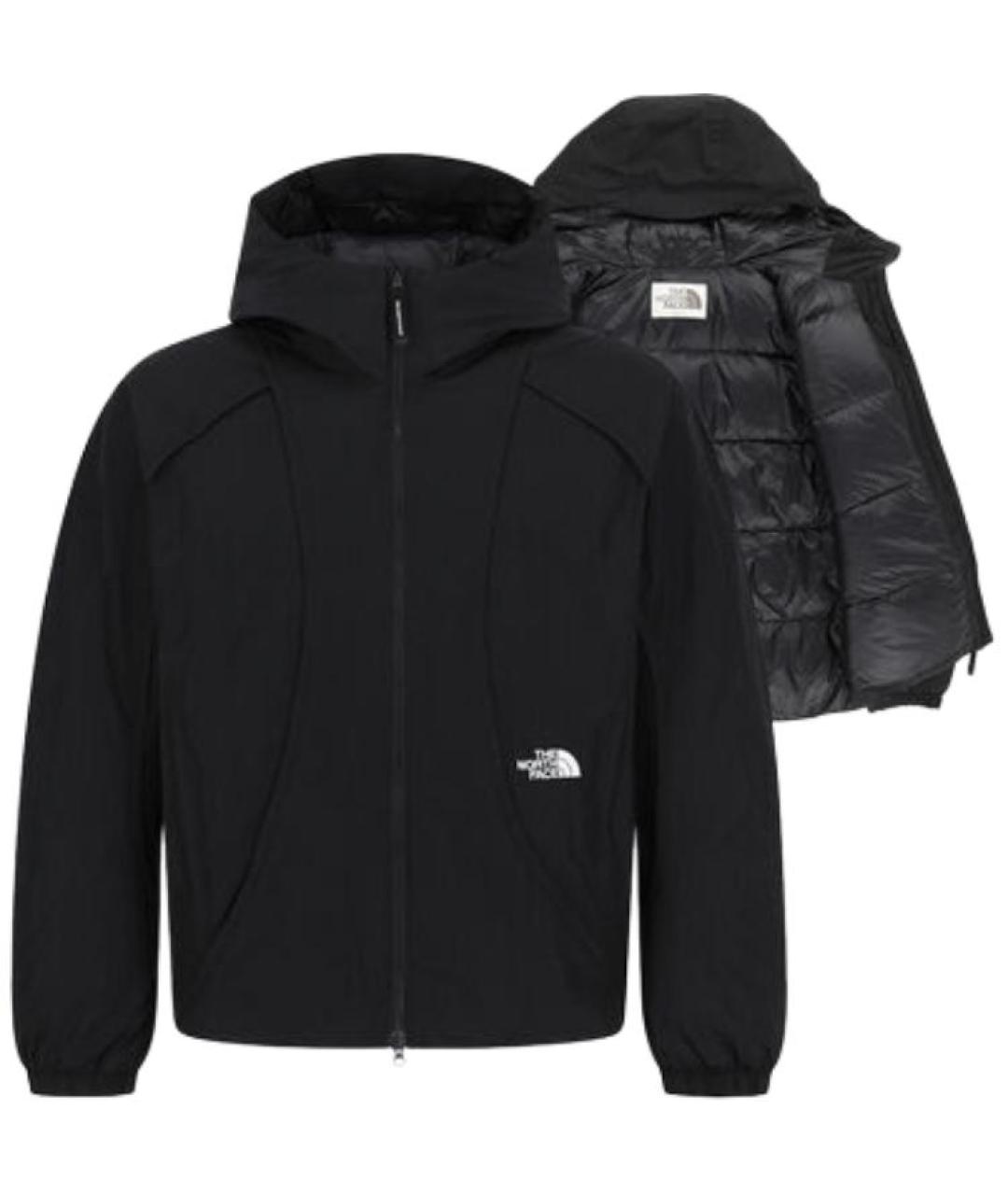 THE NORTH FACE Черная полиамидовая куртка, фото 4