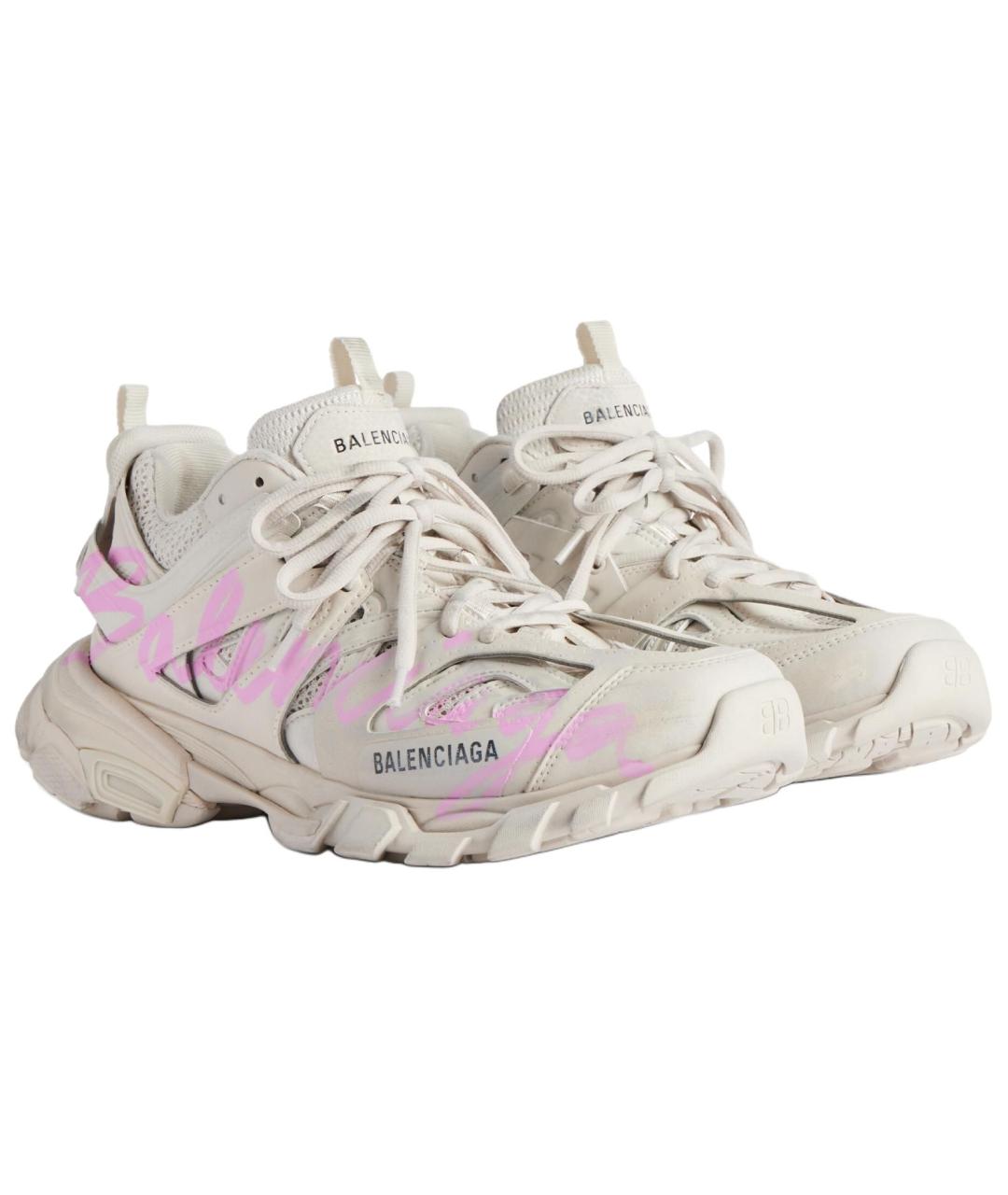 BALENCIAGA Бежевые кроссовки, фото 3