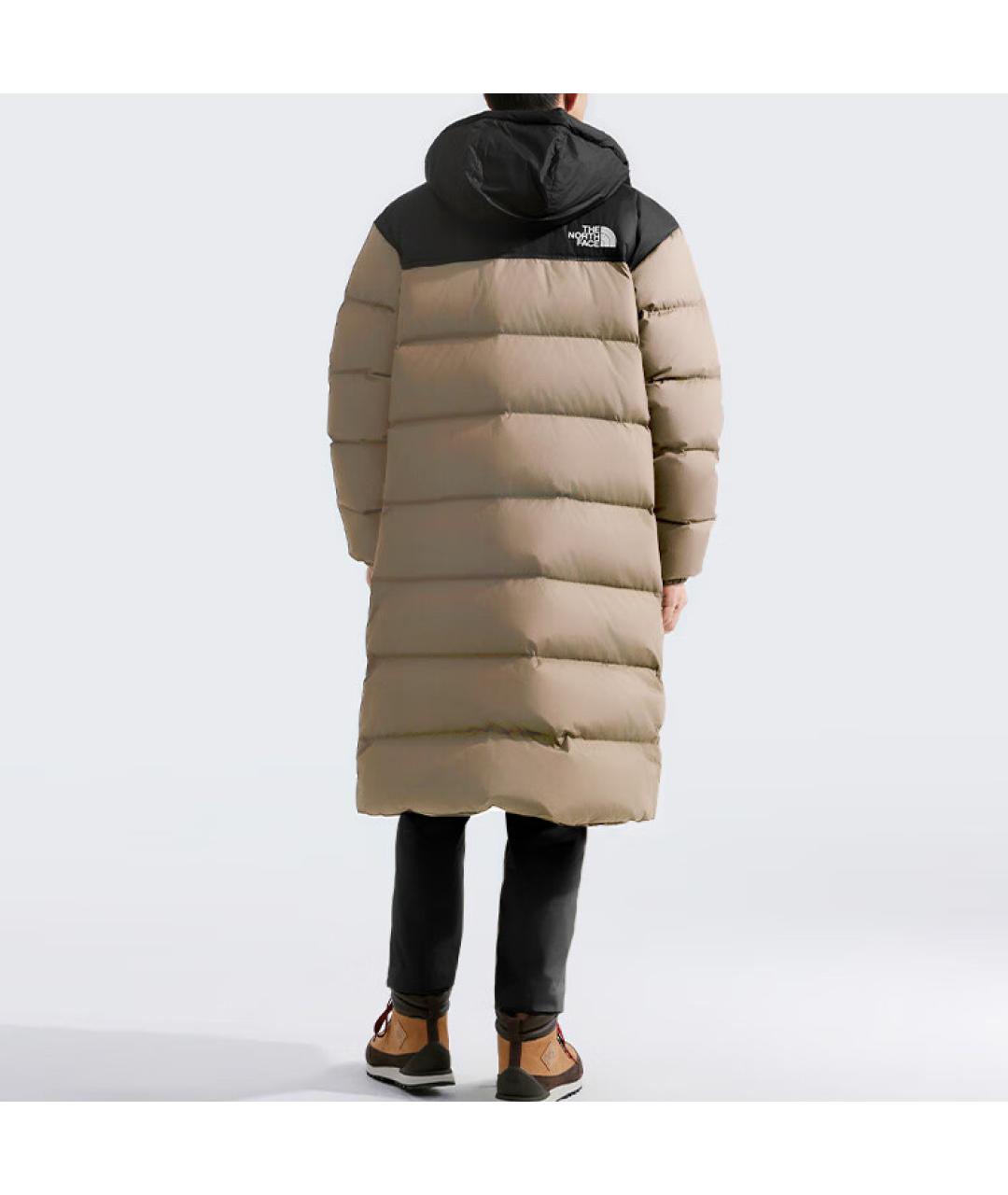 THE NORTH FACE Коричневый пуховик, фото 3