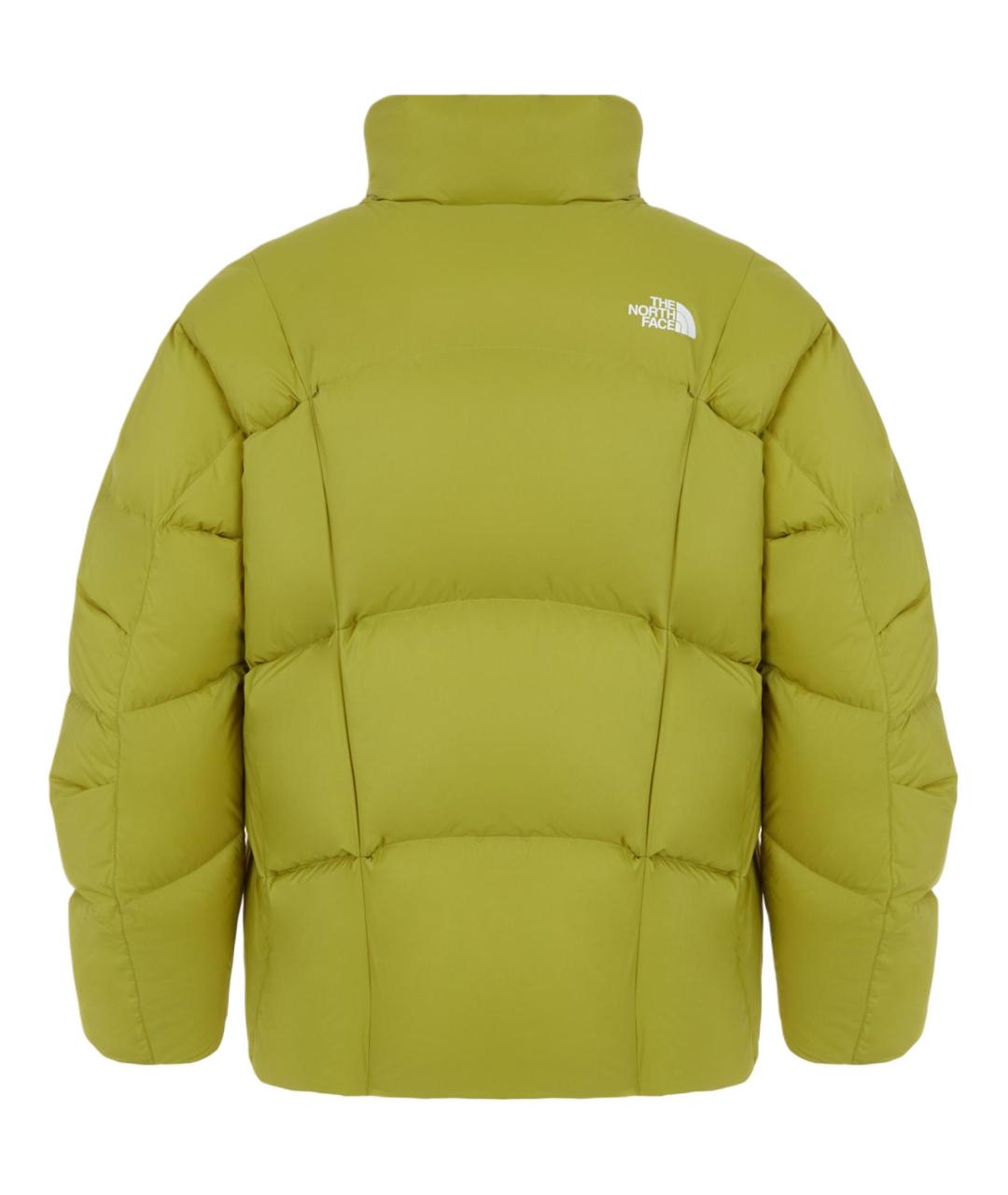 THE NORTH FACE Салатовый полиамидовый пуховик, фото 2