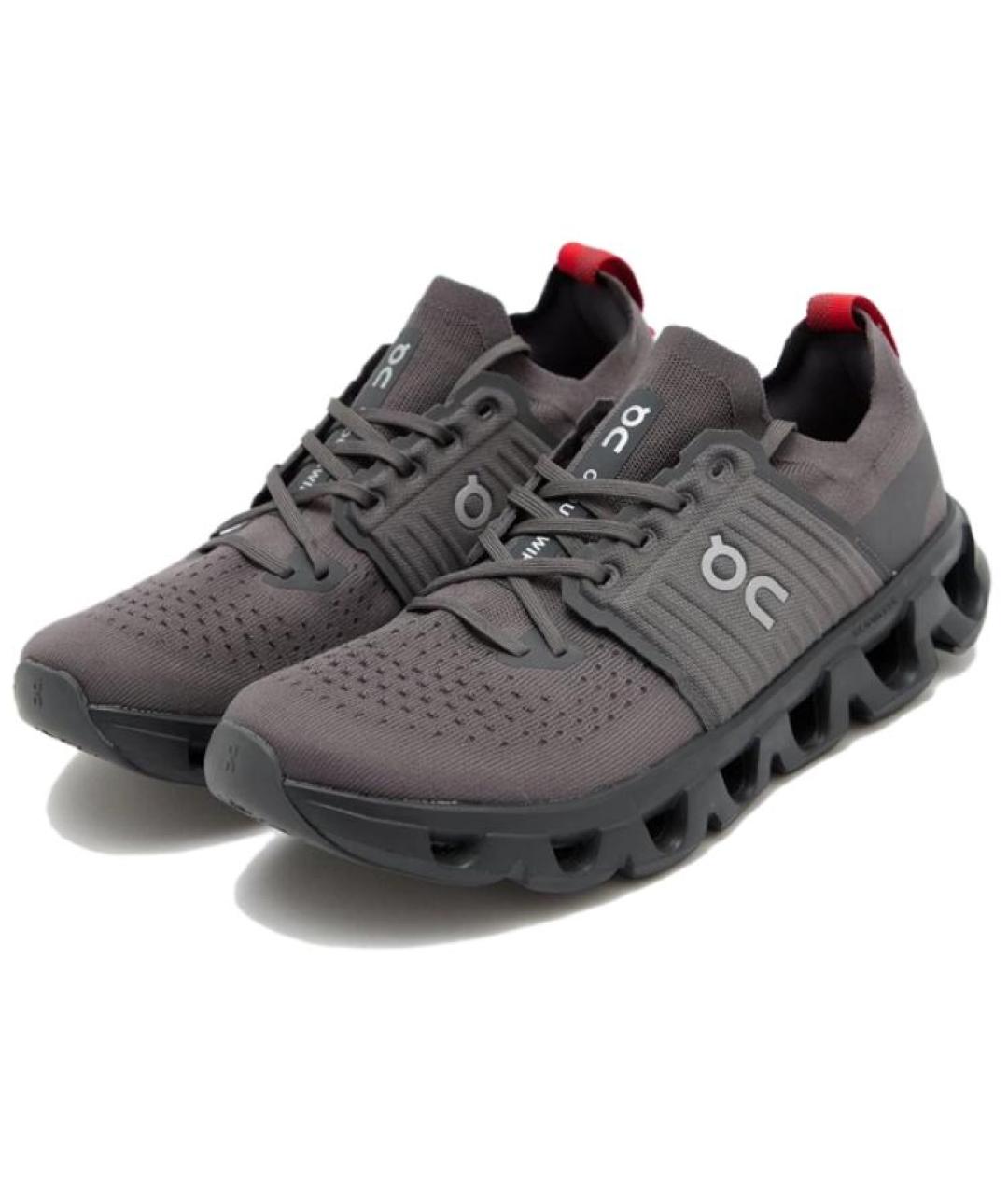 ON Серые текстильные низкие кроссовки / кеды, фото 2