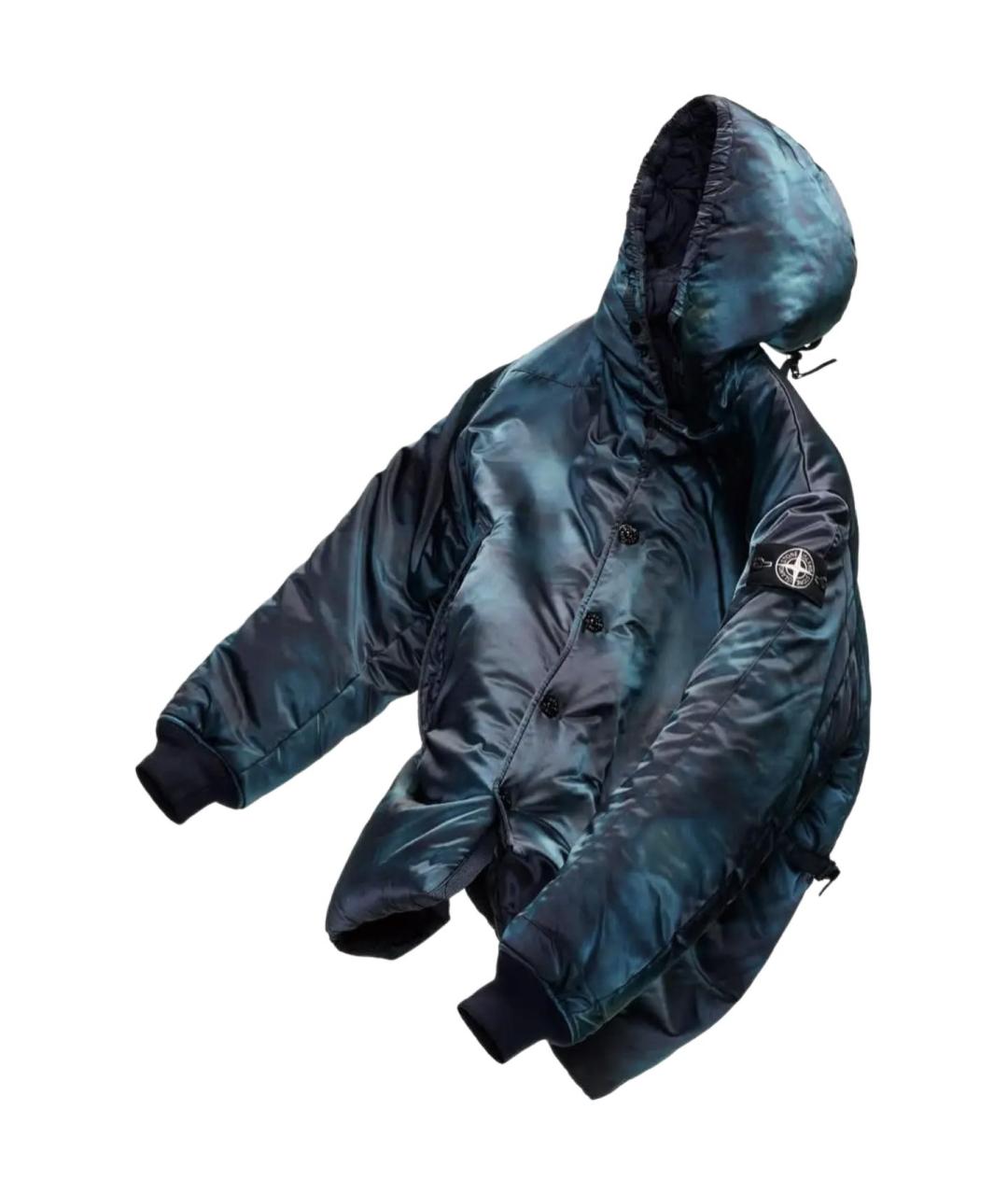 STONE ISLAND Синяя парка, фото 5