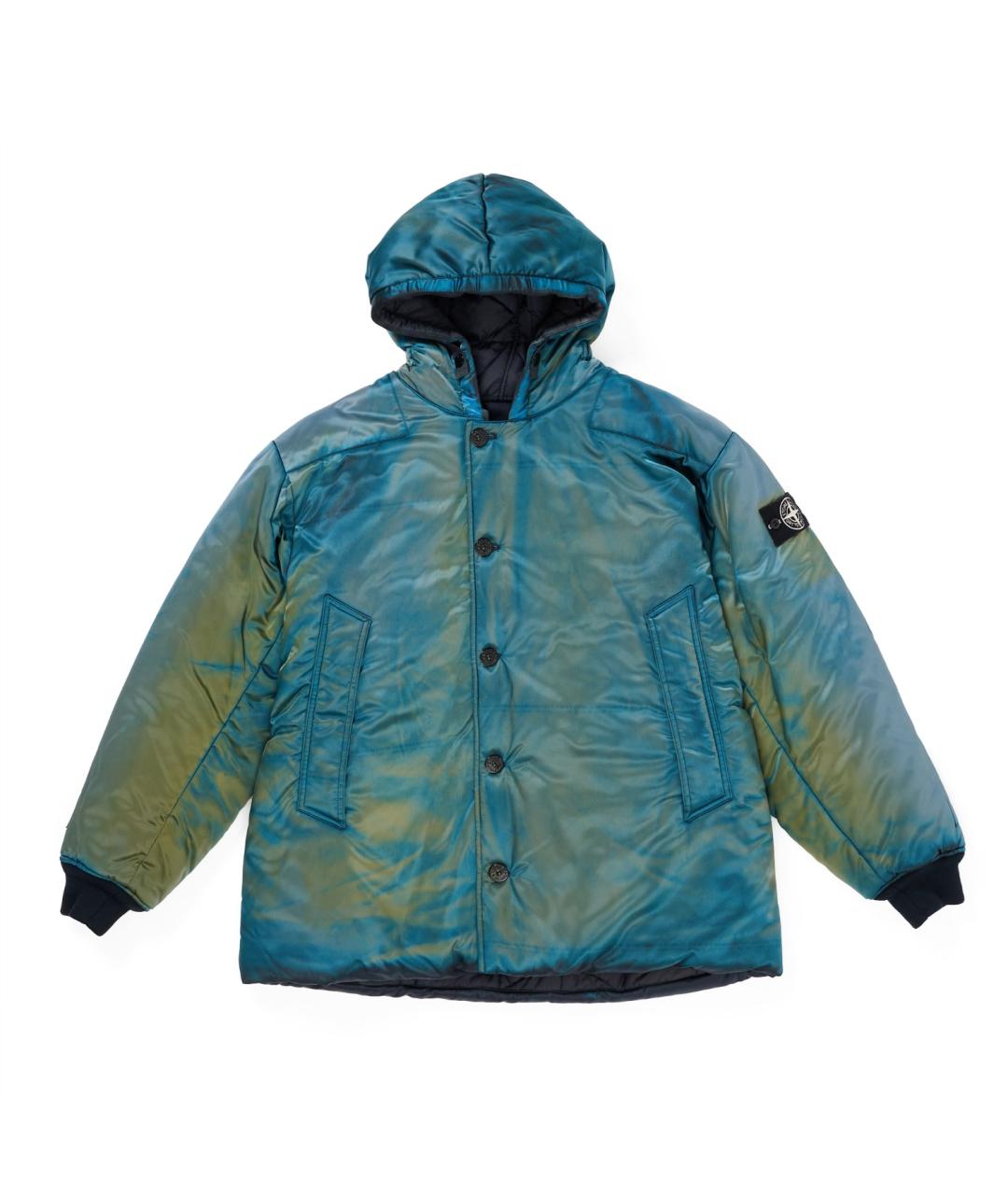 STONE ISLAND Синяя парка, фото 1