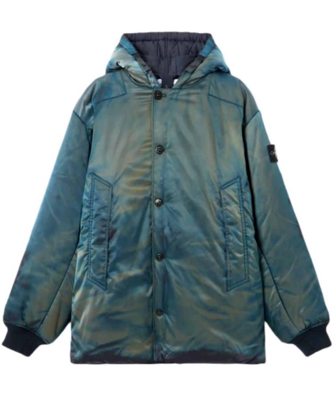 STONE ISLAND Синяя парка, фото 3