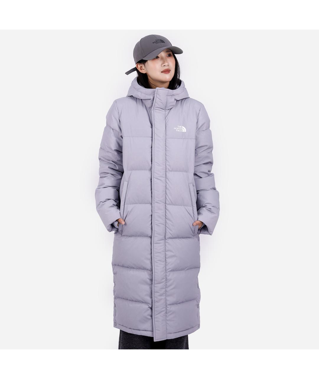 THE NORTH FACE Фиолетовый полиамидовый пуховик, фото 5