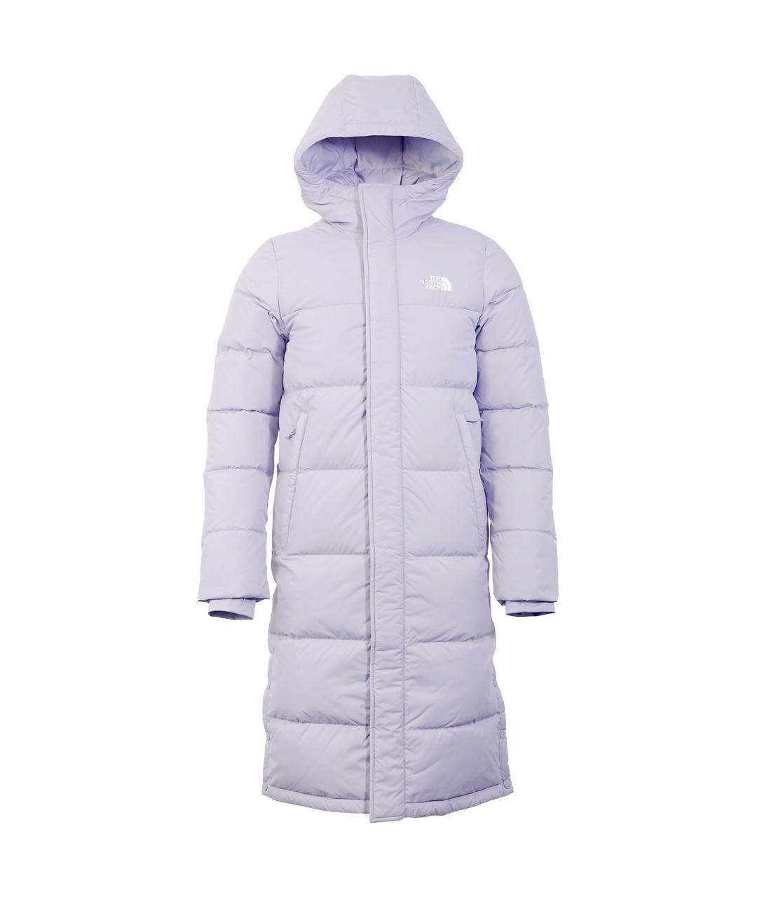 THE NORTH FACE Фиолетовый полиамидовый пуховик, фото 1