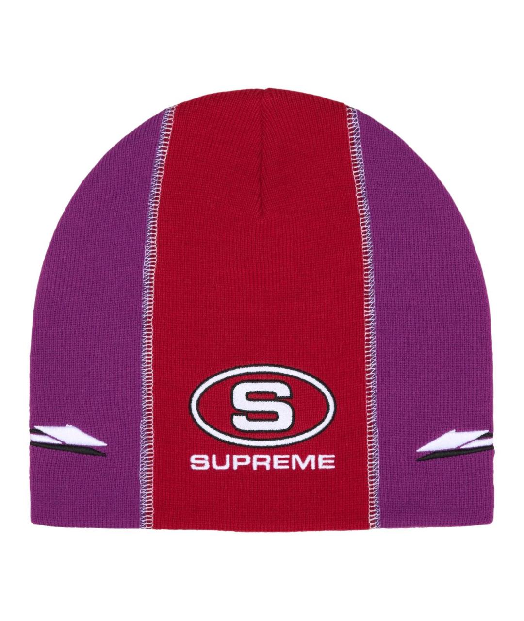 SUPREME Фиолетовая шапка, фото 1