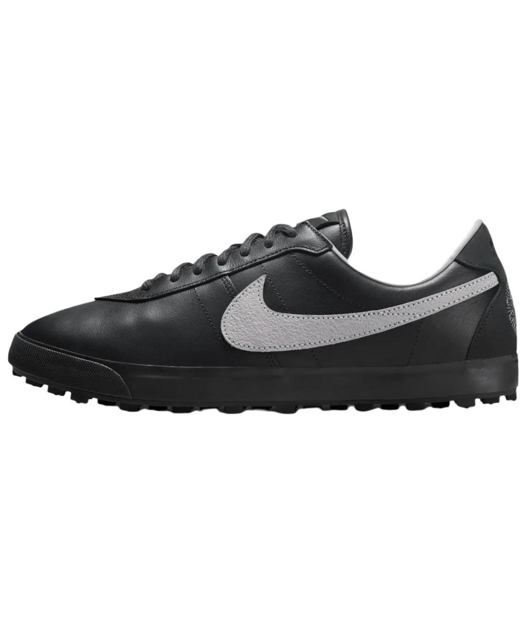 NIKE Черные кожаные кроссовки, фото 2