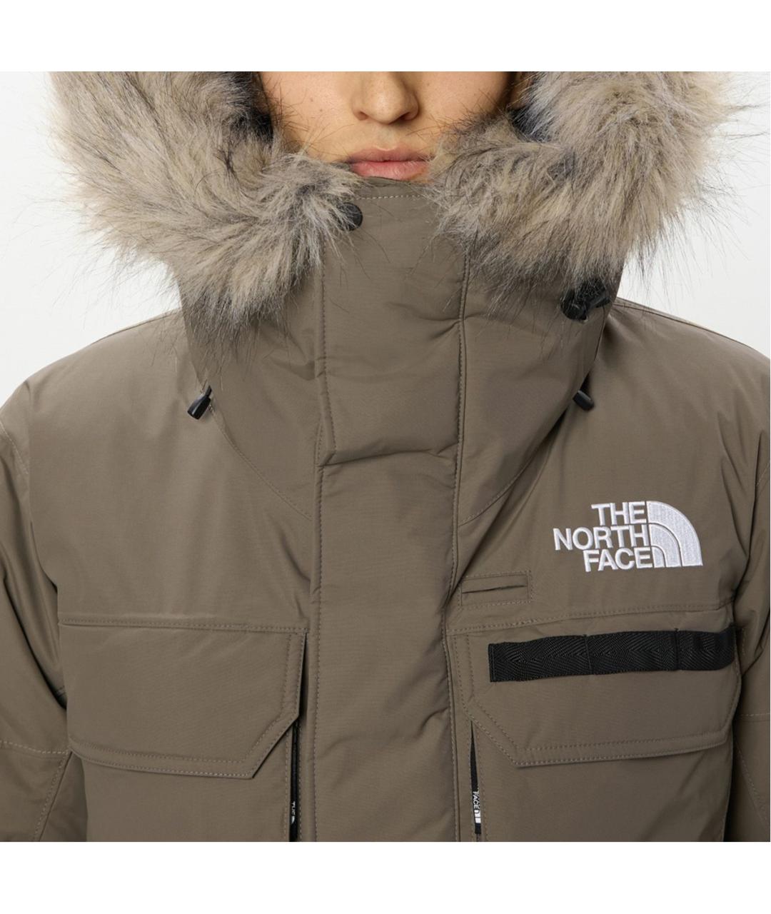 THE NORTH FACE Хаки полиамидовая парка, фото 5
