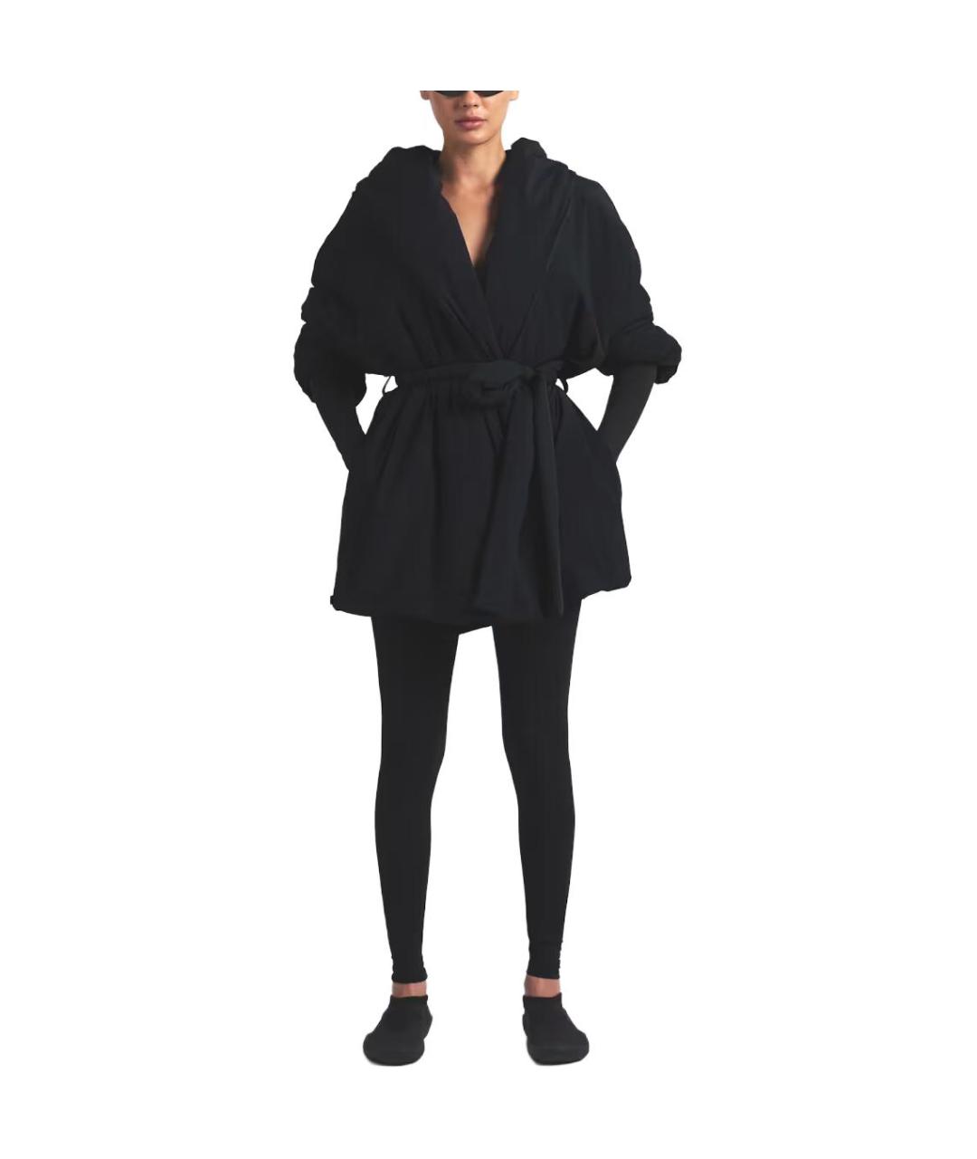 NIKE Черное пальто, фото 2