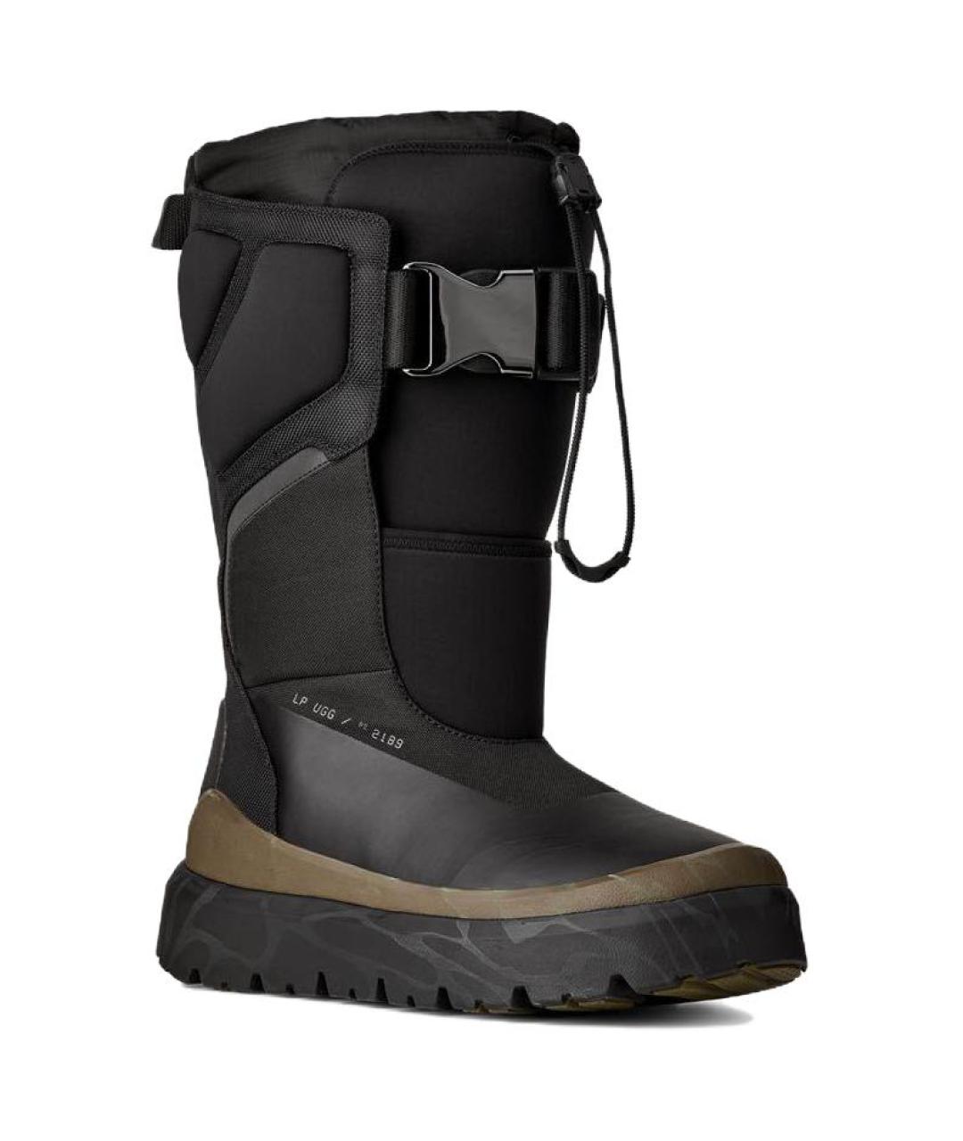 UGG AUSTRALIA Черные высокие ботинки, фото 3