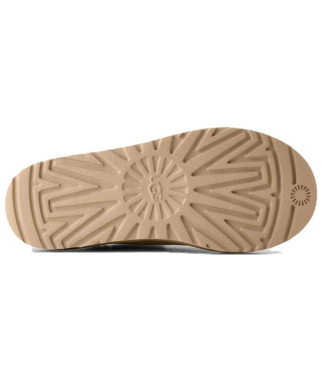 UGG AUSTRALIA Коричневые нубуковые мюли, фото 5