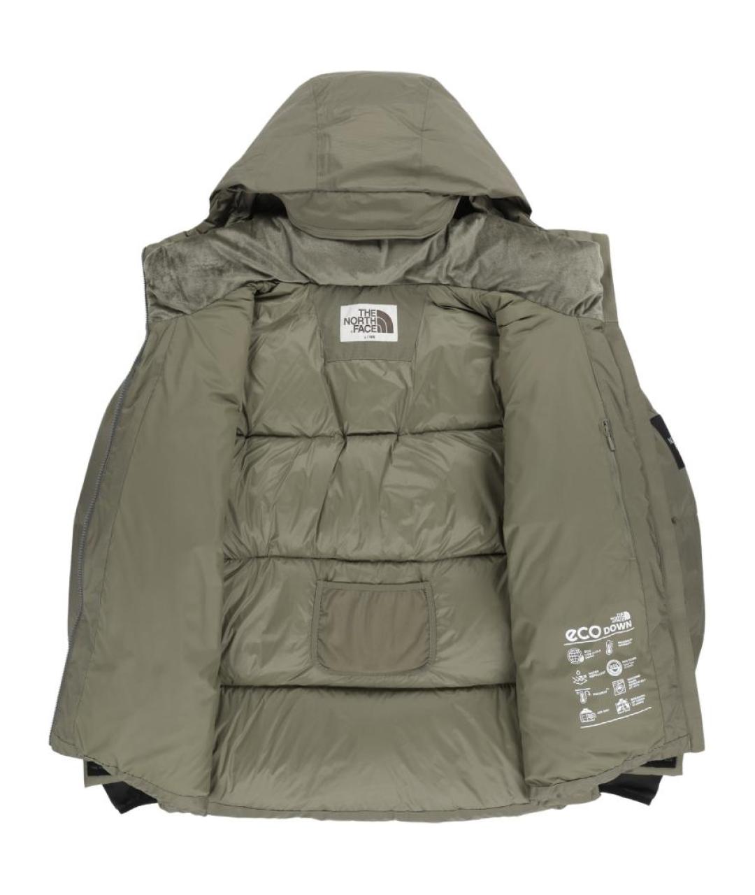 THE NORTH FACE Хаки пуховик, фото 3