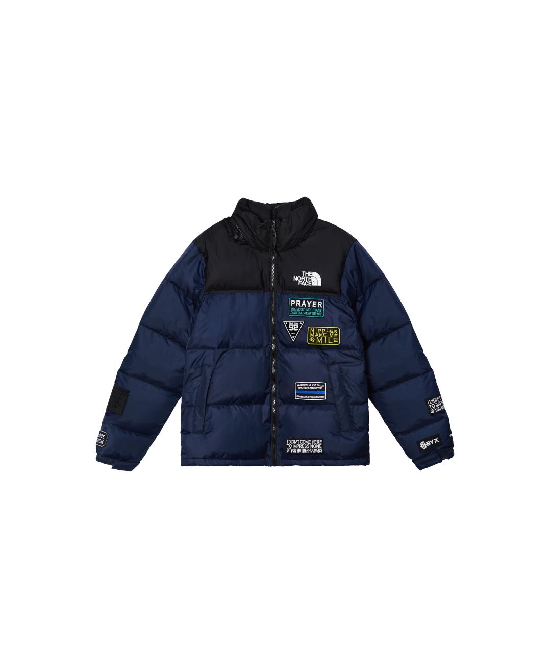 THE NORTH FACE Синий пуховик, фото 1