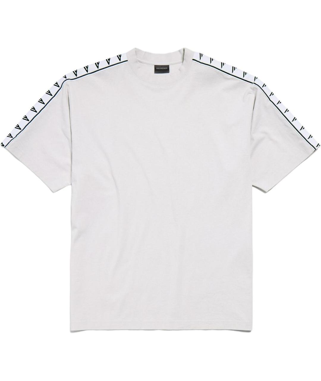 BALENCIAGA Белая футболка, фото 1