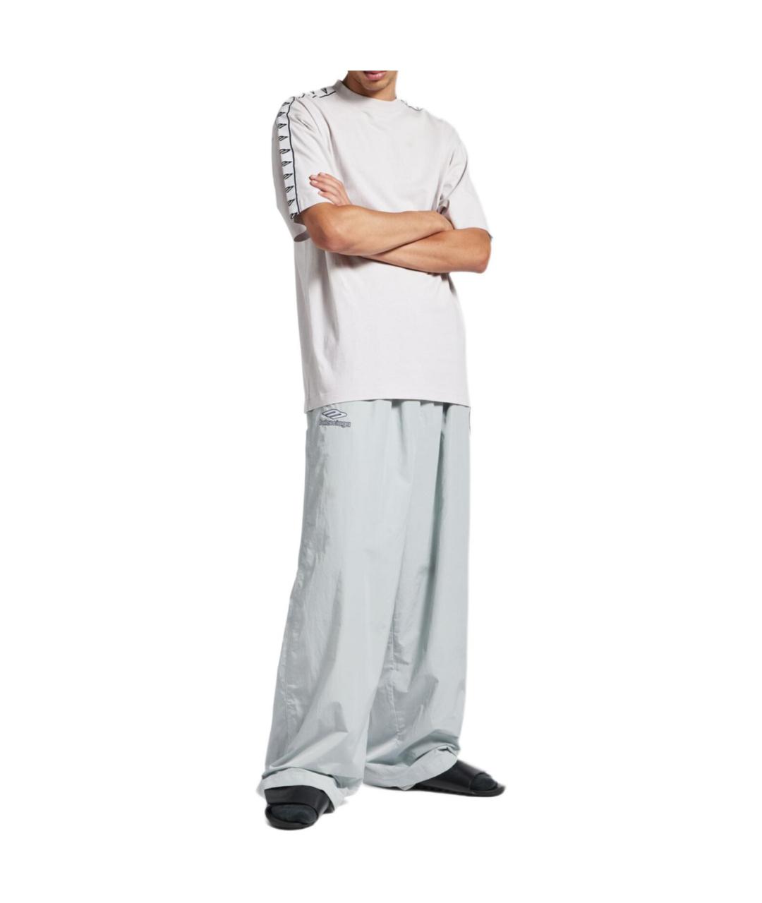 BALENCIAGA Белая футболка, фото 4