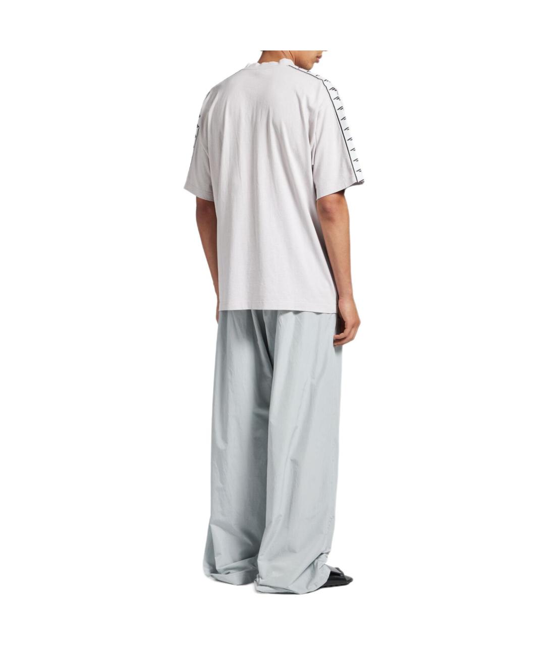 BALENCIAGA Белая футболка, фото 5